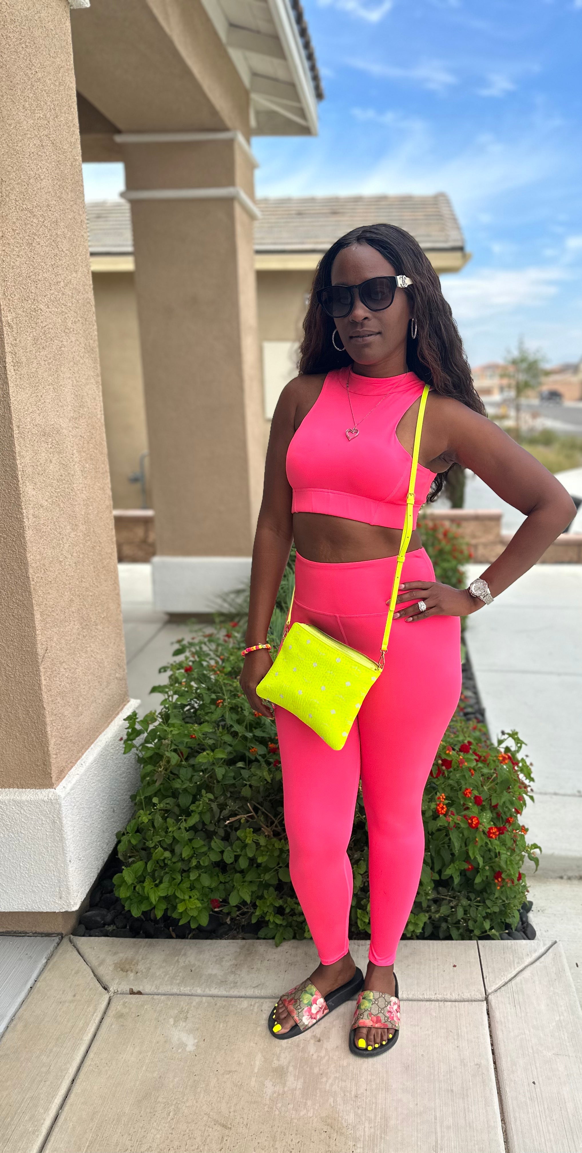 Flawlessly Vibin High Waist Legging Set