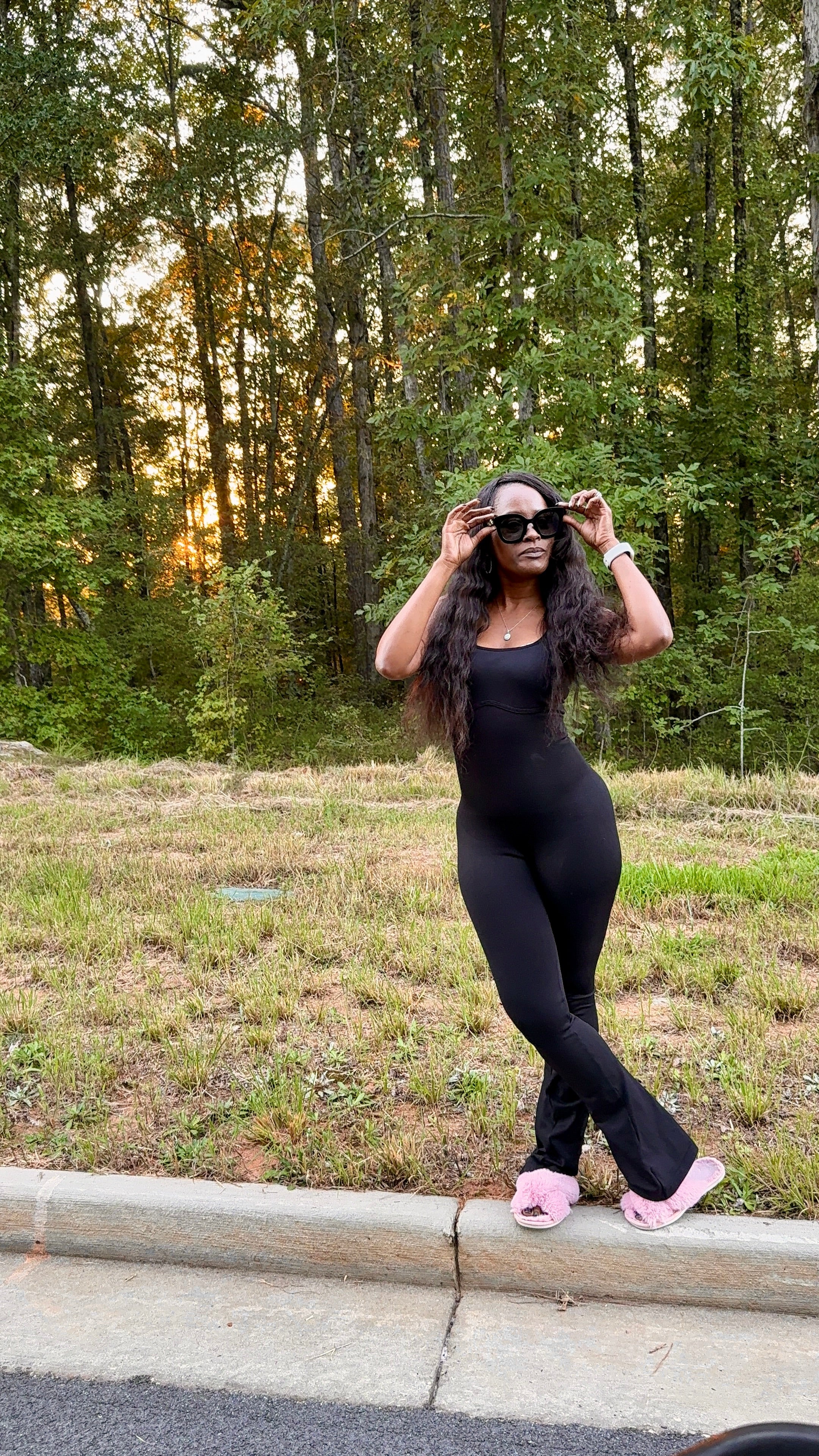 Effortless Snatched Seamless Flared Legging Jumpsuit