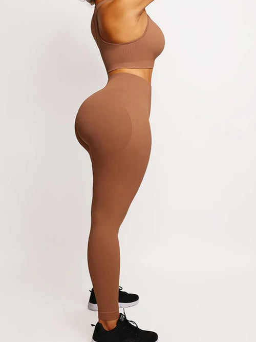 Active Girl Tummy Control High Waist Sculpting Leggings