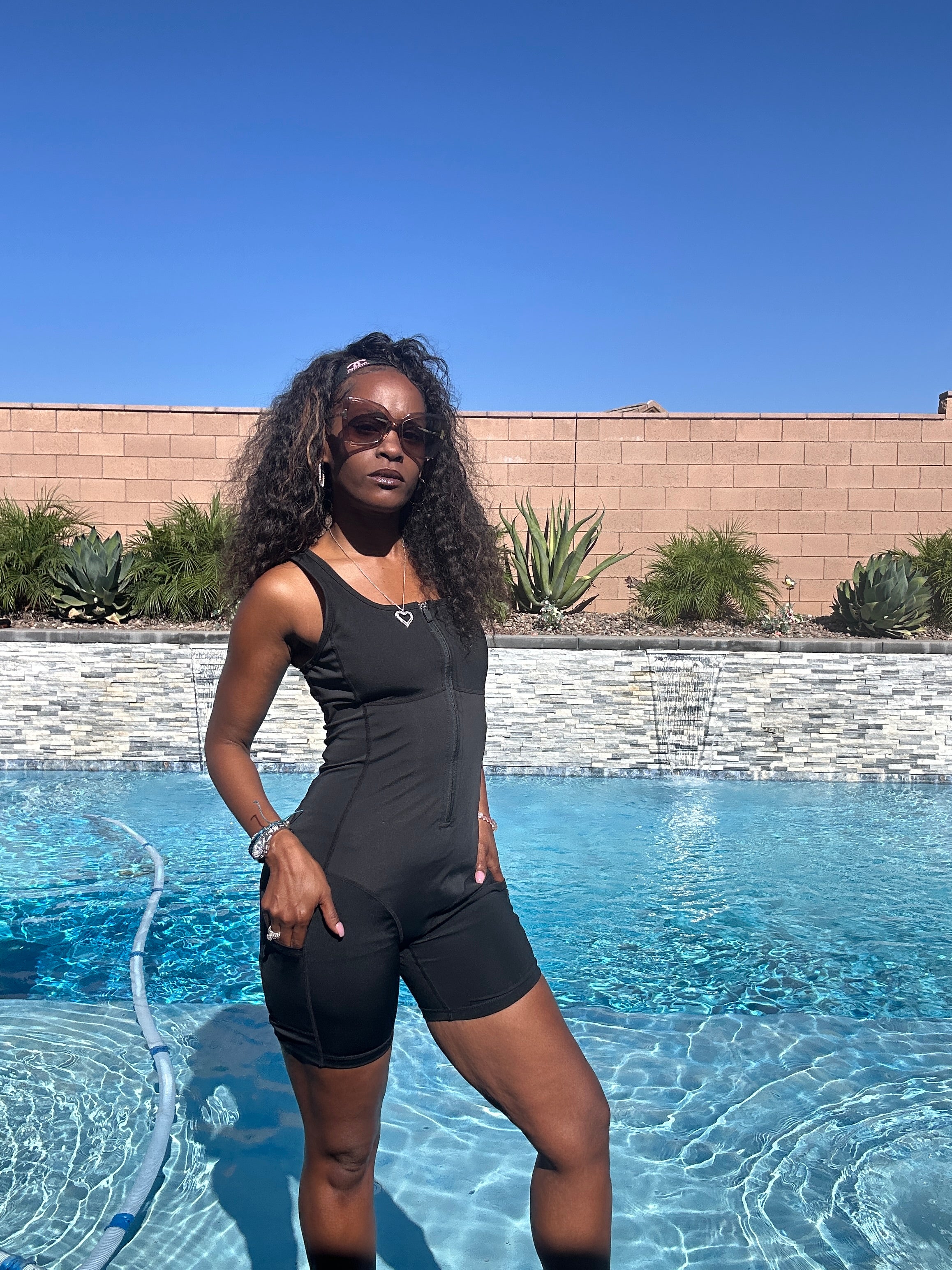 Power Athletic Sauna Body shaper Sculpting Jumpsuit