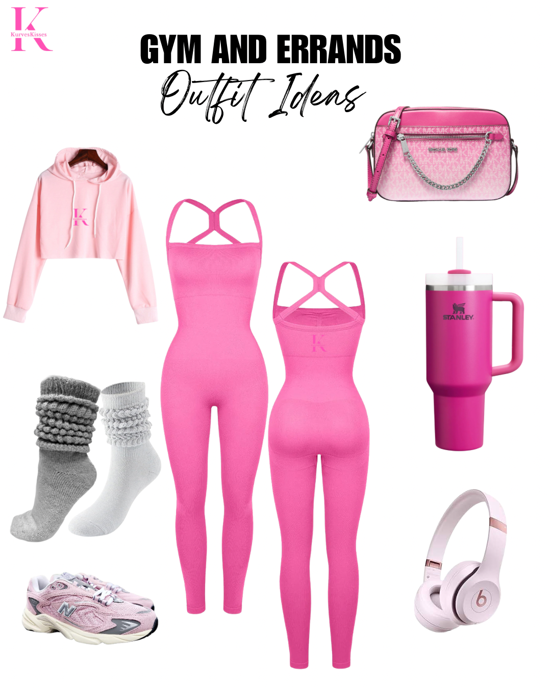 Kurves Kissed Seamless Sports Shaping Waist Control Jumpsuit