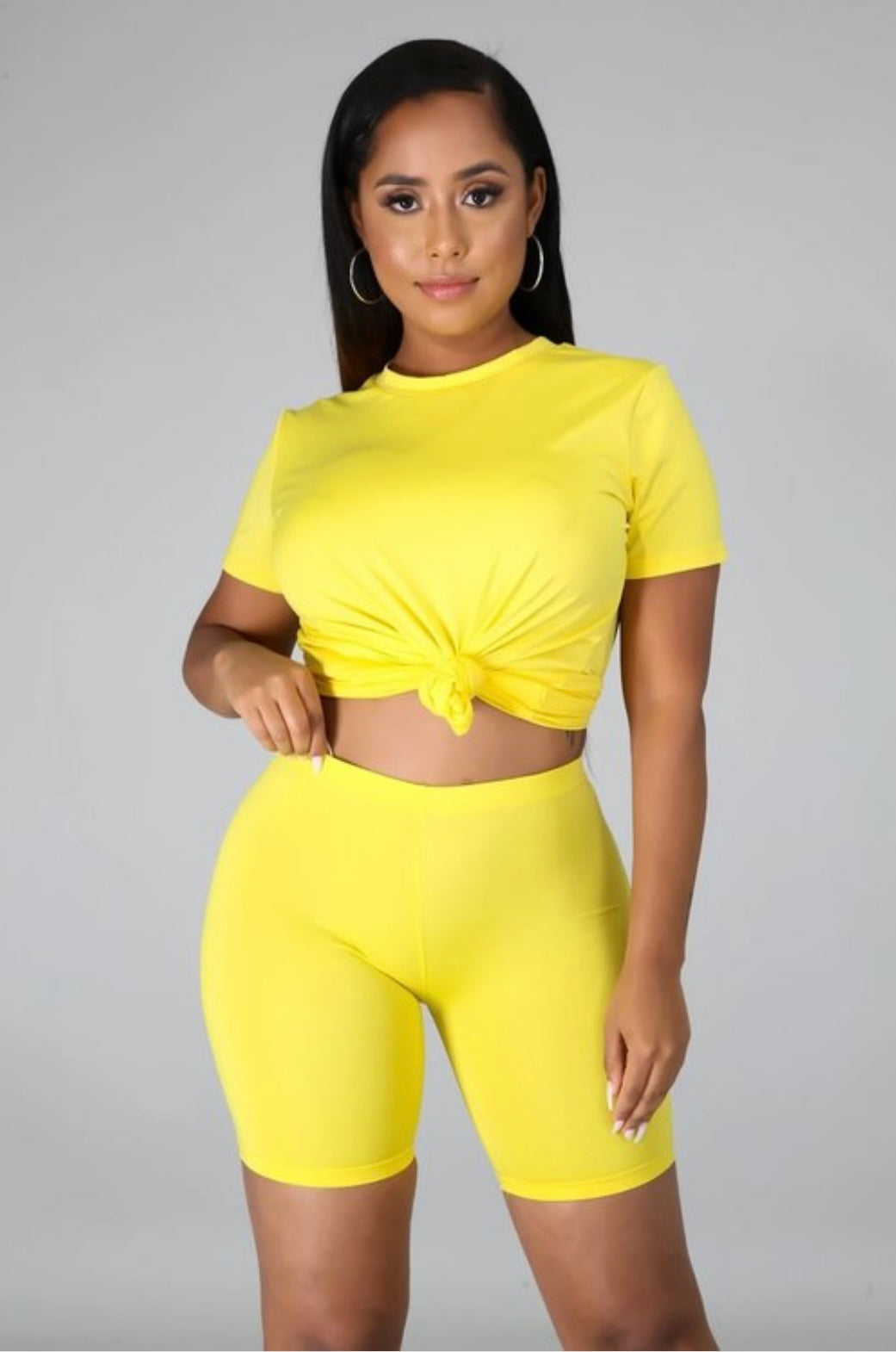 Simple Me Tummy Control Lounge Shorts Set