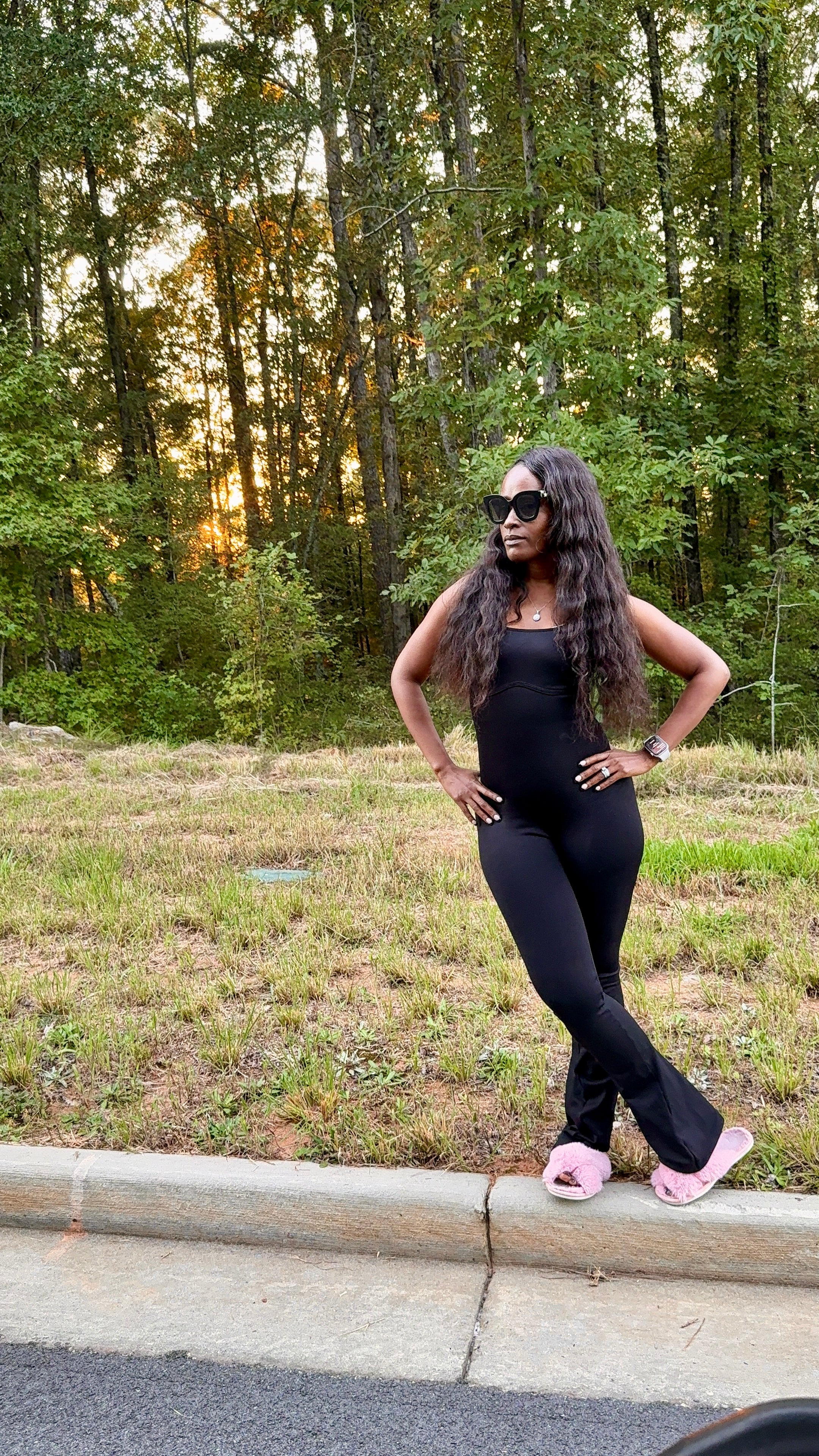 Effortless Snatched Seamless Flared Legging Jumpsuit