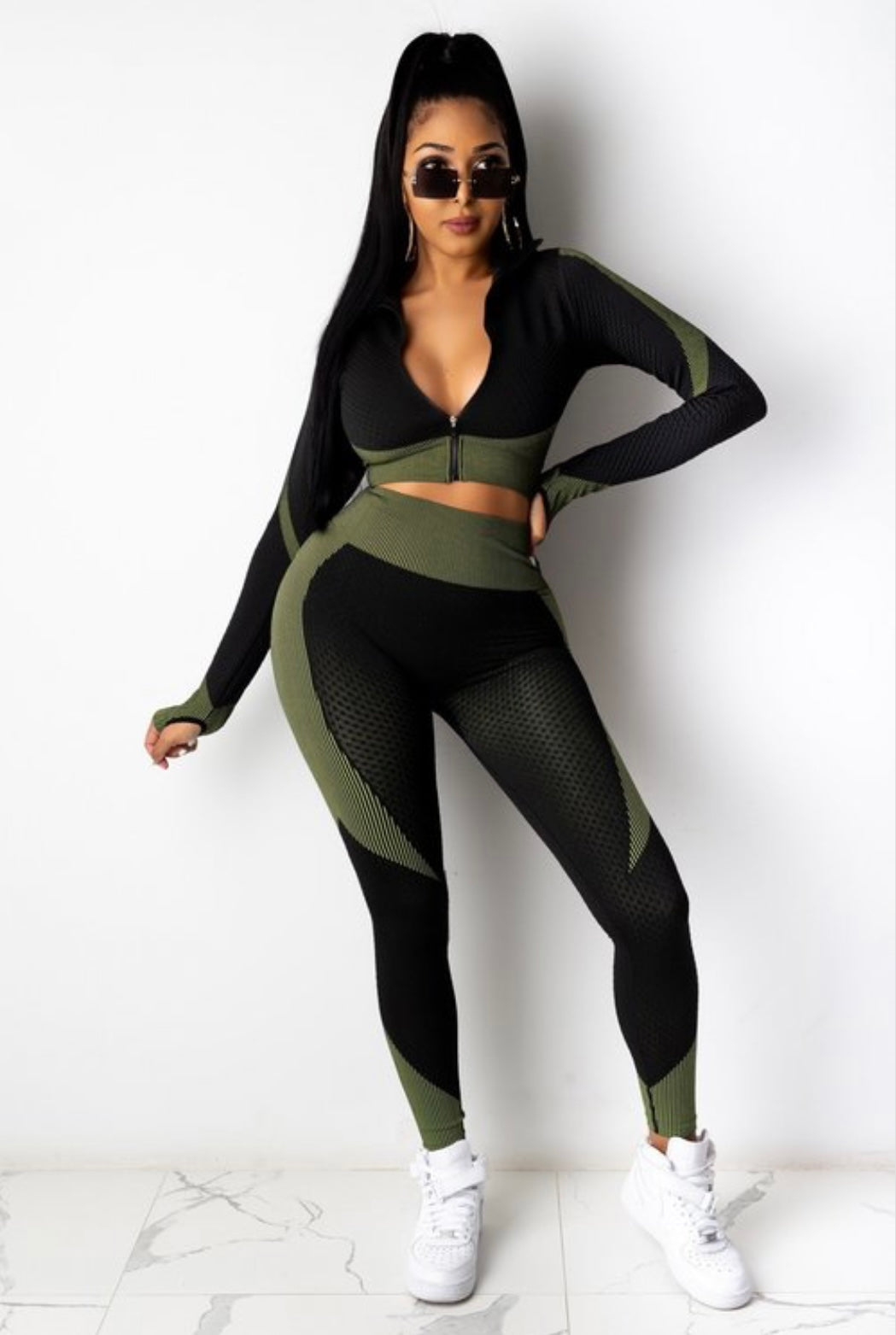 Stay Snatched Tummy Control High Waist Leggings