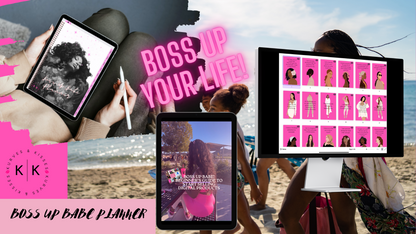 Boss Up Babe Planner Bundle (PLR)