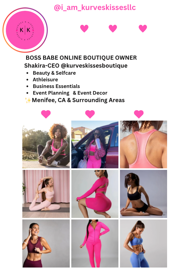 Boss Babe IG Business Card Template