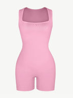 Feeling Cozy Romper- Pink