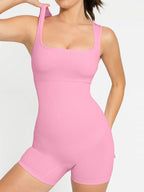 Feeling Cozy Romper- Pink