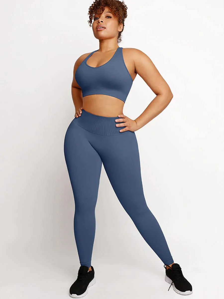 Active Girl Tummy Control High Waist Sculpting Leggings