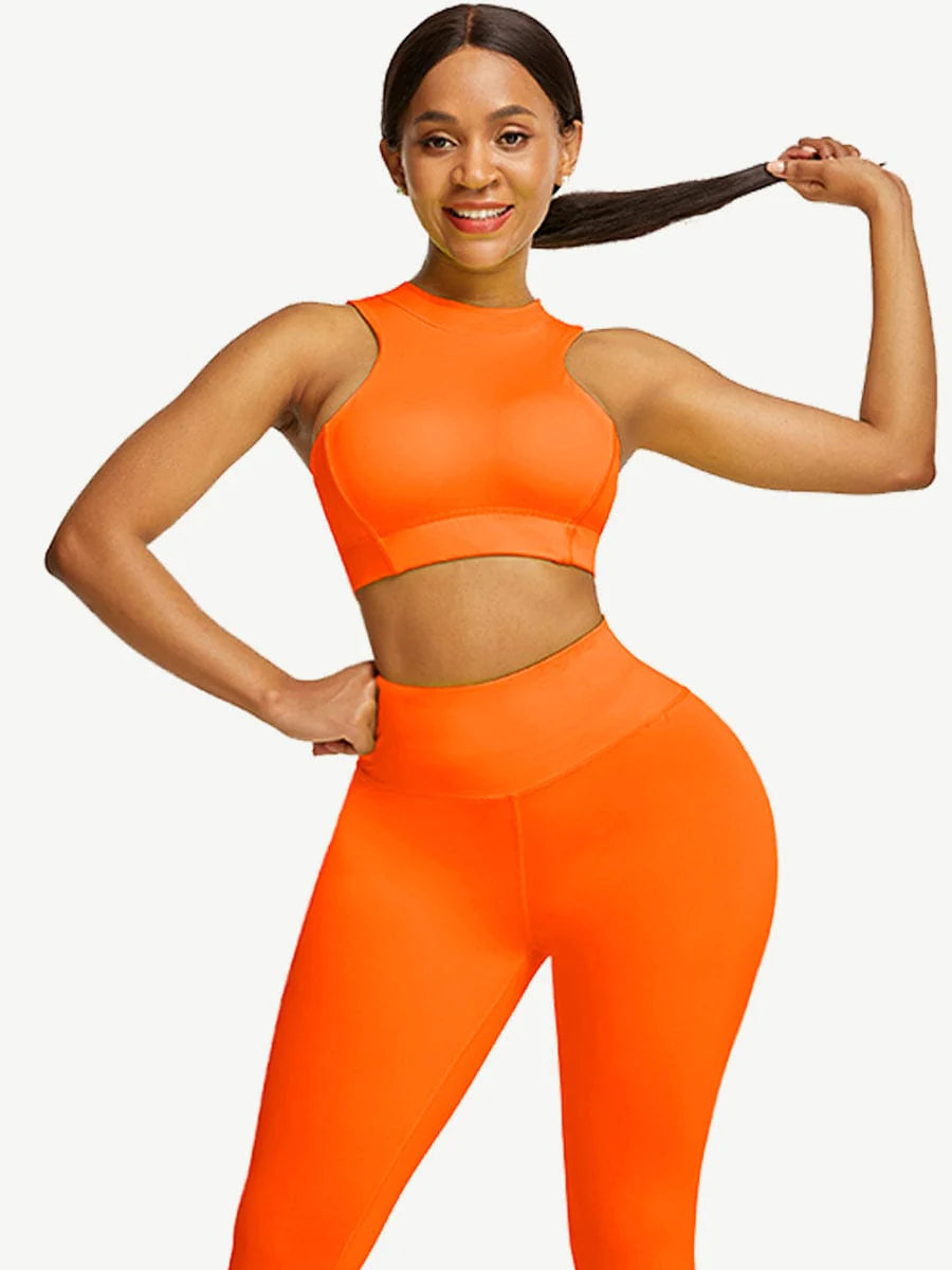 Flawlessly Vibin Tummy Control Legging Set