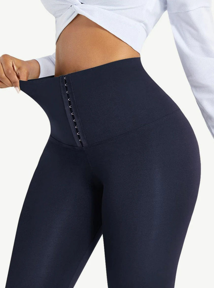 Kurves High Waist Tummy Control Shaper Leggings