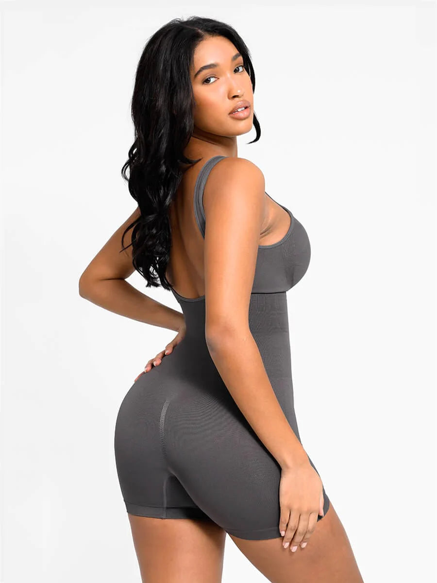 Sexy Back Tummy Control Shapewear Romper