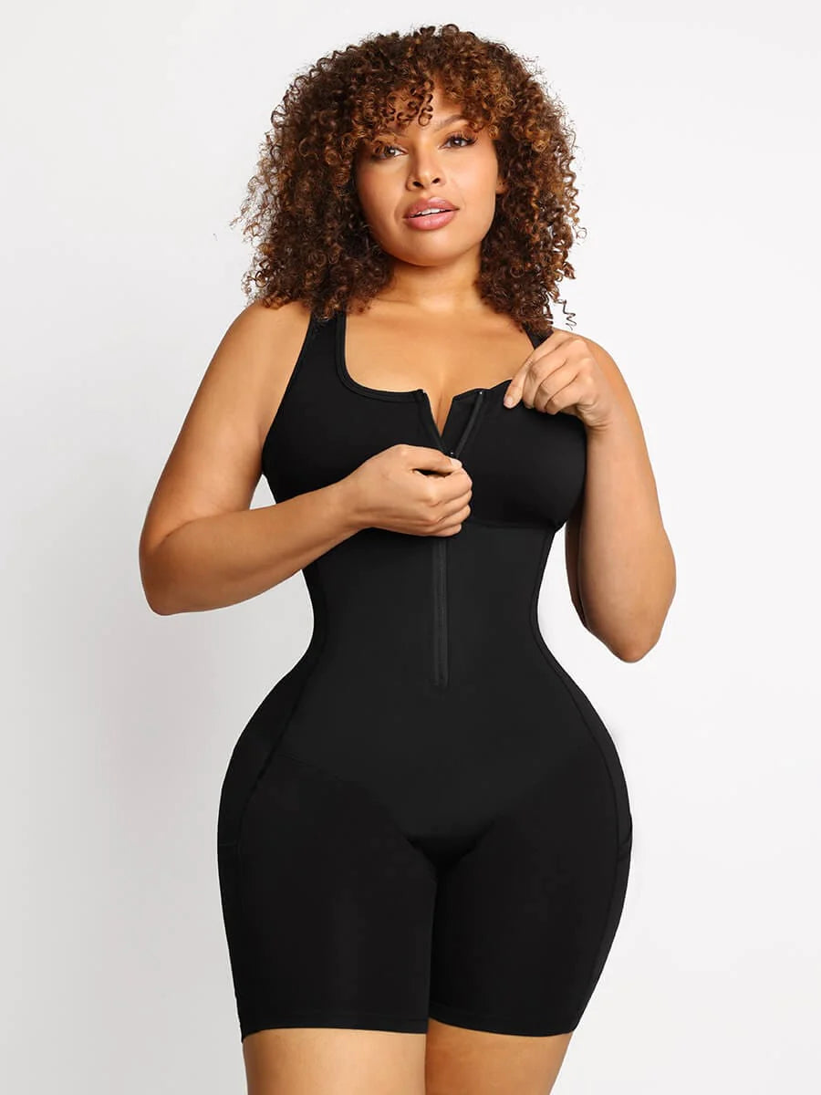 Power Athletic Sauna Bodyshaper Sculpting Jumpsuit