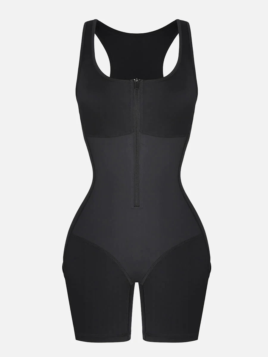 Power Athletic Sauna Bodyshaper Sculpting Jumpsuit