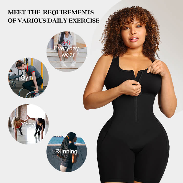 Power Athletic Sauna Bodyshaper Sculpting Jumpsuit