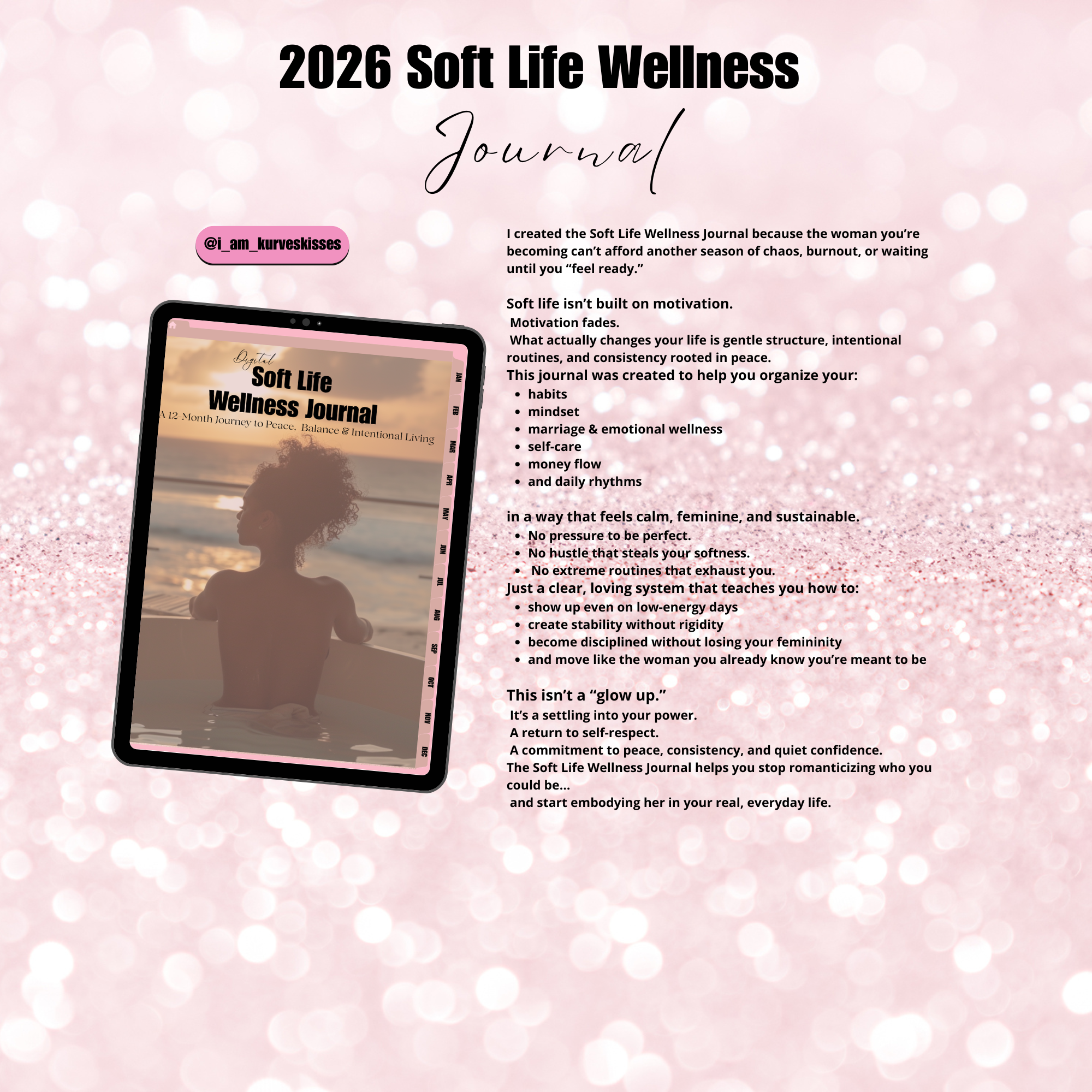 The Soft Life Wellness Journal