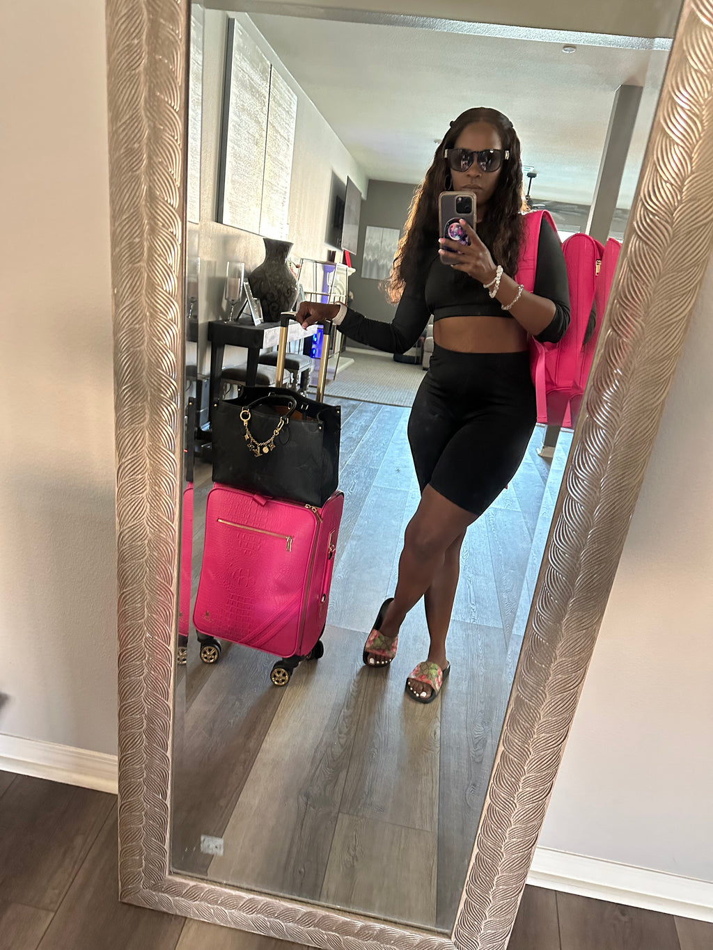Go For It High Waist Athleisure Biker Shorts